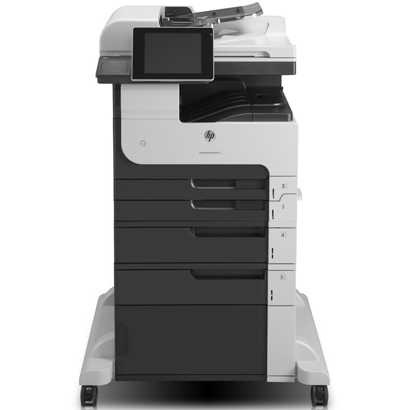 惠普HP A3大型复合机M725dn/f/z高速打印机一体机 黑白激光多功能打印复印传真扫描 M725f高配